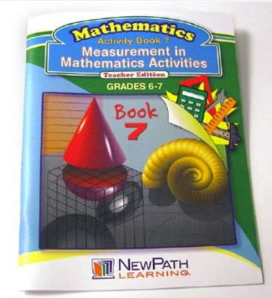  Measurement in Mathematics Activities Series Workbook - Book 7 - Grades 6 - 7 - Print Version