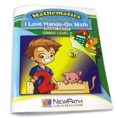  I Love Hands-On Math Workbook - Grade 2 - Print Version