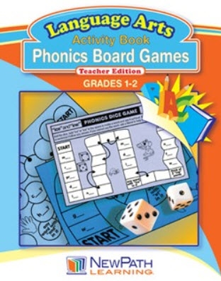  Phonics Board Games - Grade 1 - 2 - Downloadable eBook