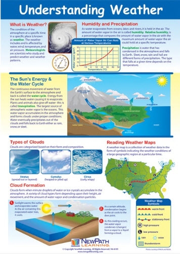  Understanding Weather Poster, Laminated