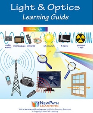  Light & Optics Student Learning Guide - Grades 6 - 10 - Print Version - Set of 10