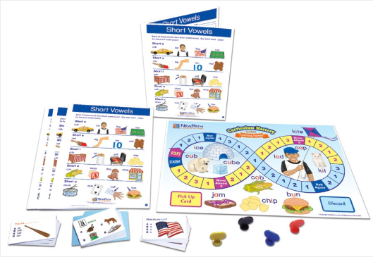 Short Vowels Learning Center, Gr. 1-2