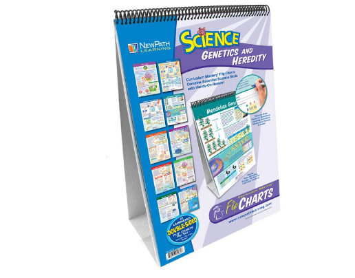 Genetics & Heredity Curriculum Mastery® Flip Chart Set - Grades 6 - 10