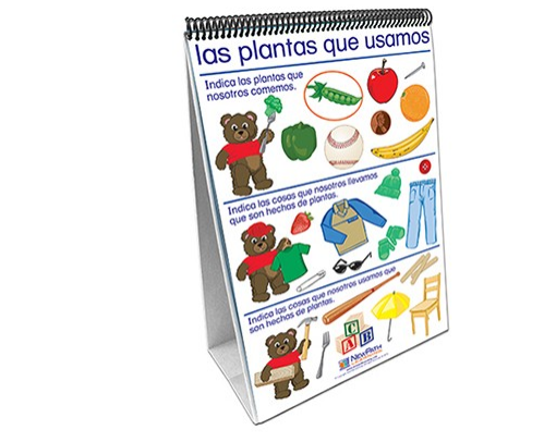 All About Plants Curriculum Mastery® Flip Chart Set - Early Childhood - Spanish Version