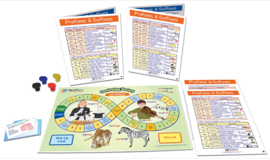 Prefixes and Suffixes Learning Center, Gr. 6-8