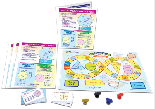 Area & Circumference of Circles Learning Center, Gr. 6-9