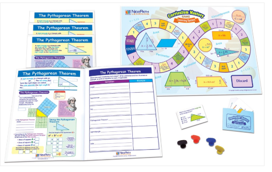 The Pythagorean Theorem Learning Center, Gr. 6-9