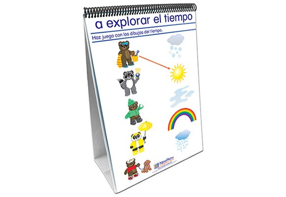 Weather & Sky Curriculum Mastery® Flip Chart Set - Early Childhood - Spanish Version