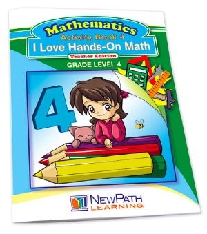  I Love Hands-On Math Workbook- Grade 4 - Print Version