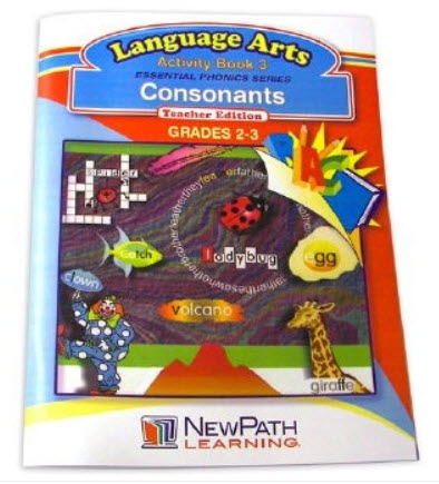  Essential Phonics Series - Consonants Workbook - Grades 2 - 3 - Print Version