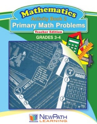  Primary Math Problems Series - Book 2 - Grades 3 - 4 - Downloadable eBook