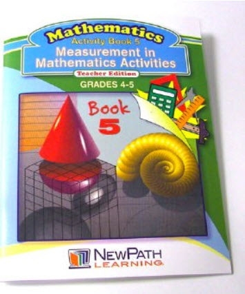  Measurement in Mathematics Activities Series Workbook - Book 5 - Grades 4 - 5 - Print Version