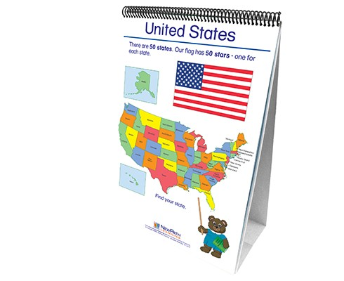 Geography - Social Studies Curriculum Mastery® Flip Chart Set - Early Childhood - English Version