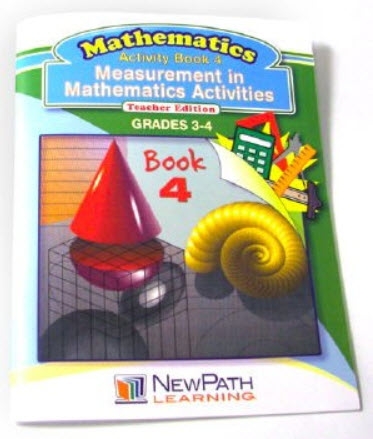  Measurement in Mathematics Activities Series Workbook - Book 4 - Grades 3 - 4 - Print Version