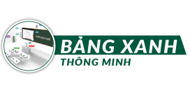 Bài giảng mẫu trên bảng xanh thông minh