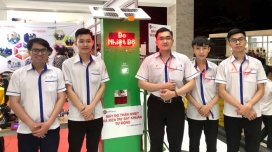 Máy đo thân nhiệt tích hợp nhiều chức năng