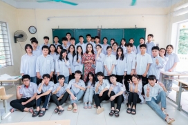 Tôi dạy trò tri thức, học ở trò nghị lực vươn lên