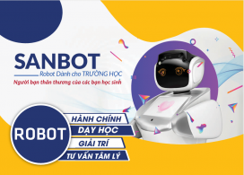 Robot Sanbot: Giải Pháp Toàn Diện Cho Hành Chính, Dạy Học, Giải Trí Và Tư Vấn Tâm Lý