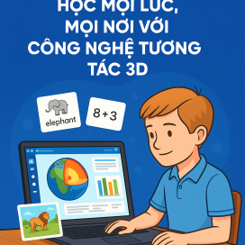 mozaWeb: Học mọi lúc, mọi nơi với công nghệ tương tác 3D