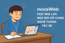mozaWeb: Học cùng với công nghệ tương tác 3D