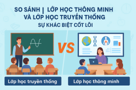 Sự khác biệt giữa lớp học thông minh và lớp học truyền thống