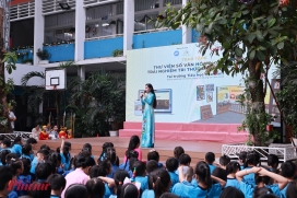 Khi di sản văn hóa bước vào không gian học tập số của học sinh tiểu học