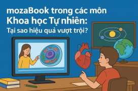 mozaBook trong các môn Khoa học Tự nhiên: Tại sao hiệu quả vượt trội?