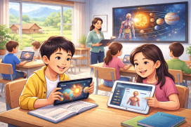 Học sinh vùng nông thôn tiếp cận học liệu 3D qua mozaWeb – Lợi ích bất ngờ