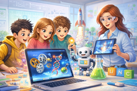 Ứng dụng mozaBook để tạo bài giảng STEM sinh động