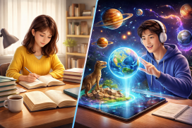 Học bằng 3D có thực sự hiệu quả hơn sách giấy?