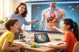 Một tiết học Sinh học thay đổi hoàn toàn khi giáo viên dùng mozaBook