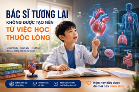 Bác sĩ tương lai không được tạo nên từ việc học thuộc lòng