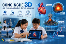 Công nghệ 3D giúp trực quan hóa kiến thức phức tạp ra sao?