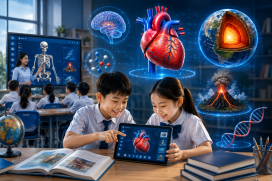 Khi kiến thức “bước ra khỏi sách giáo khoa” nhờ công nghệ 3D