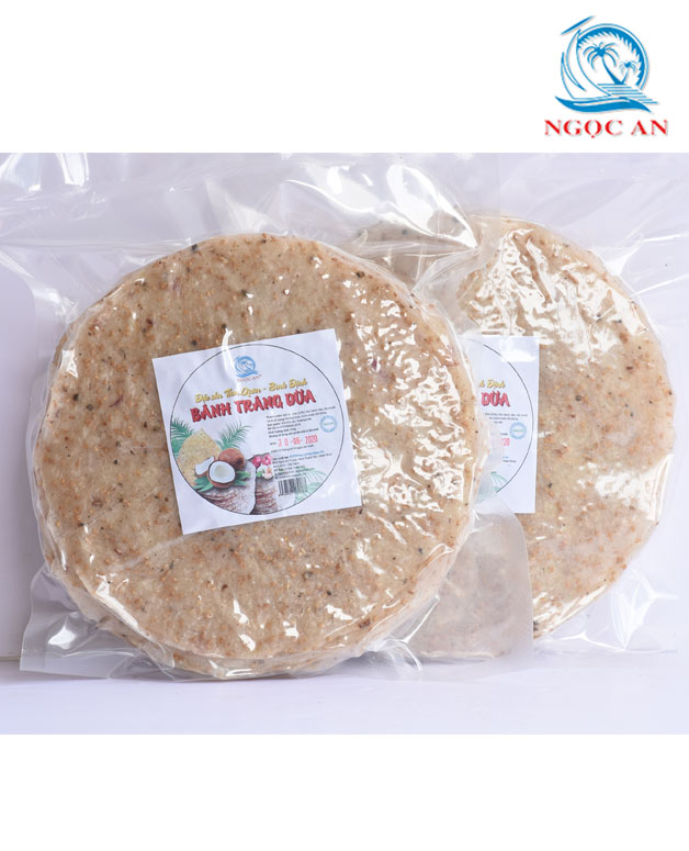 Bánh tráng dừa 20*20
