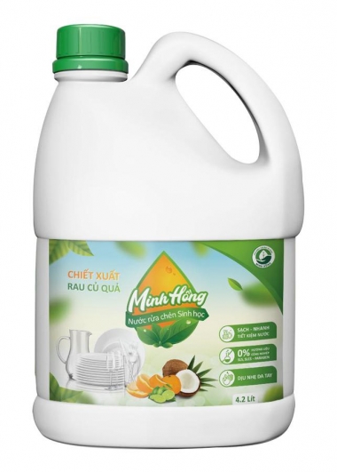 Nước rửa chén Minh Hồng (can 4,2 lít)